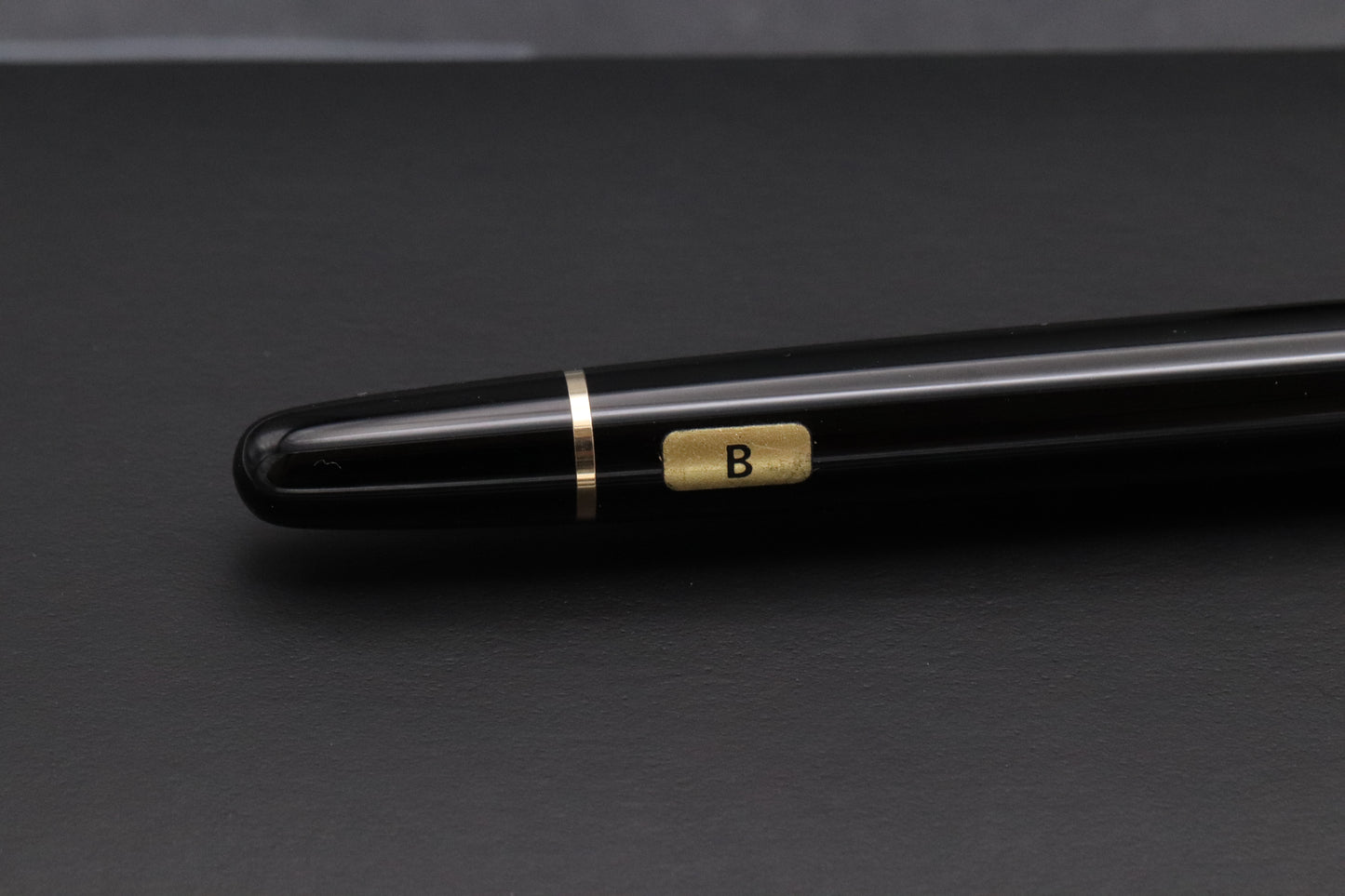 Montblanc Meisterstuck 144 Classique Gold Coated Fountain Pen - Broad Nib