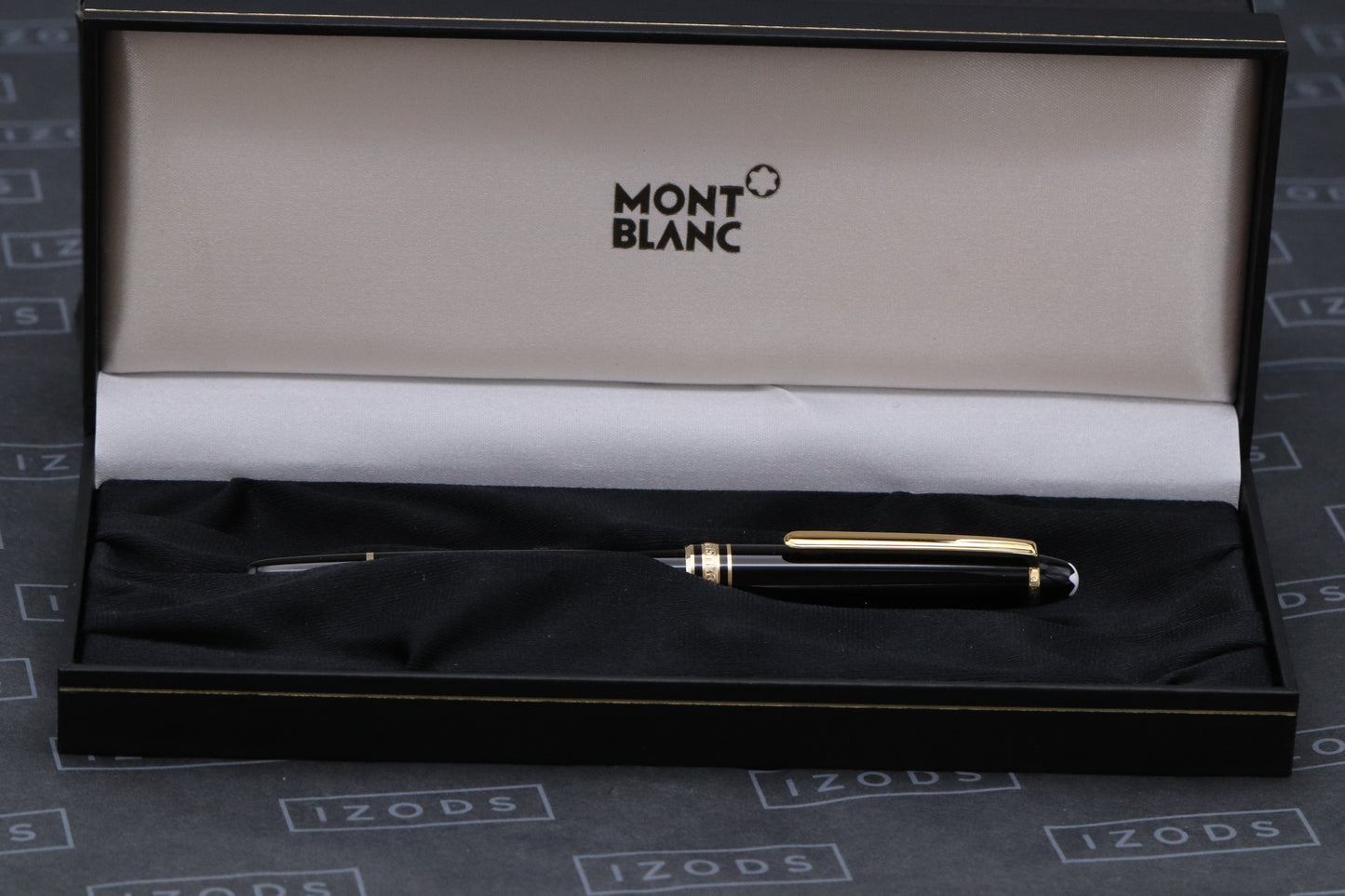 Montblanc Meisterstuck 144 Classique Gold Coated Fountain Pen - Broad Nib