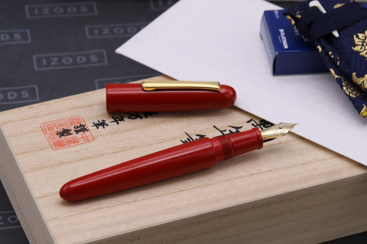 Nakaya Portable Writer Shu Fountain Pen - UNUSED - Fine Nib