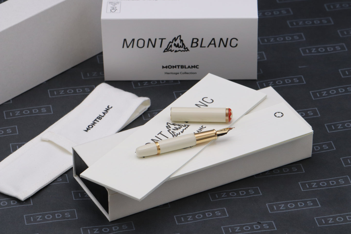 Montblanc Heritage Rouge et Noir Baby Ivory-Coloured Fountain Pen - Fine Nib