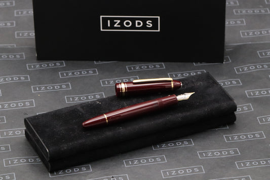 Montblanc Meisterstuck 146 LeGrand Bordeaux Fountain Pen - 1991-92 - 18k Fine Nib