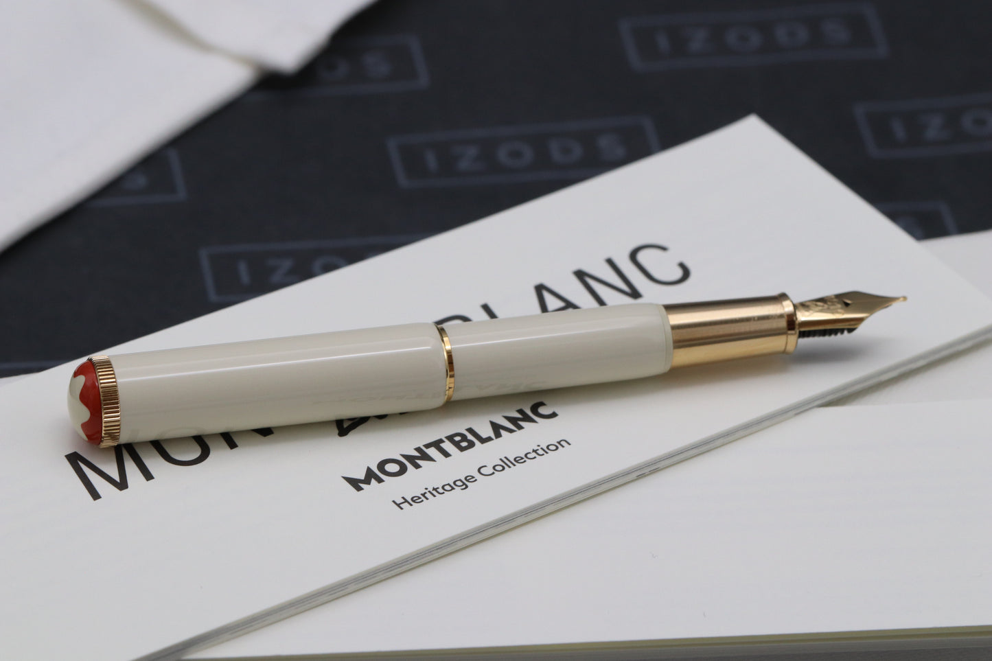 Montblanc Heritage Rouge et Noir Baby Ivory-Coloured Fountain Pen - Fine Nib