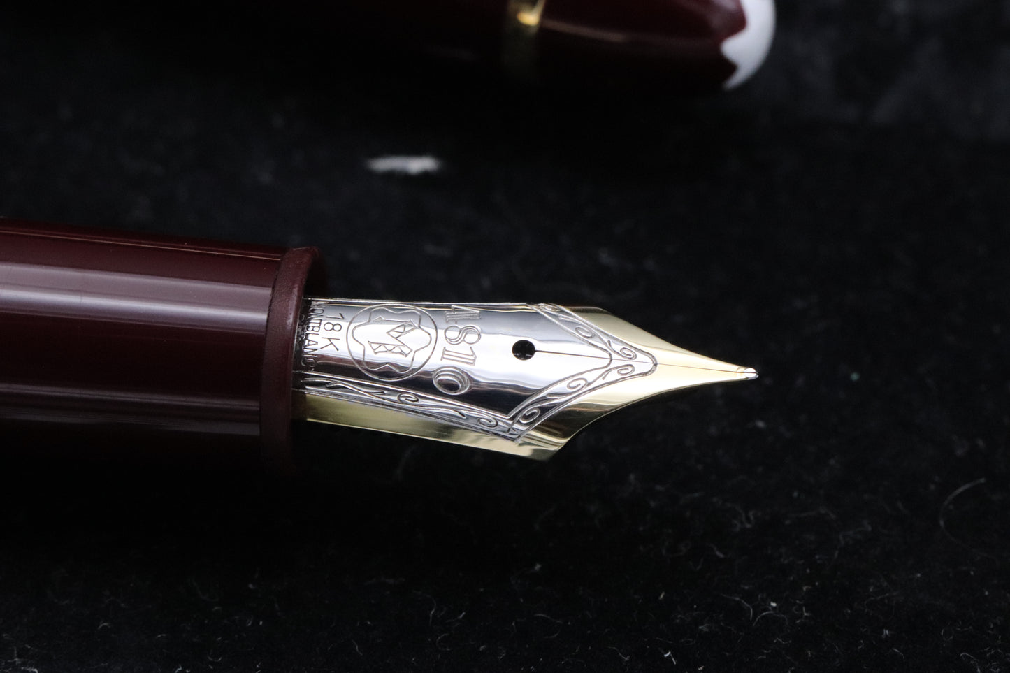 Montblanc Meisterstuck 146 LeGrand Bordeaux Fountain Pen - 1991-92 - 18k Fine Nib