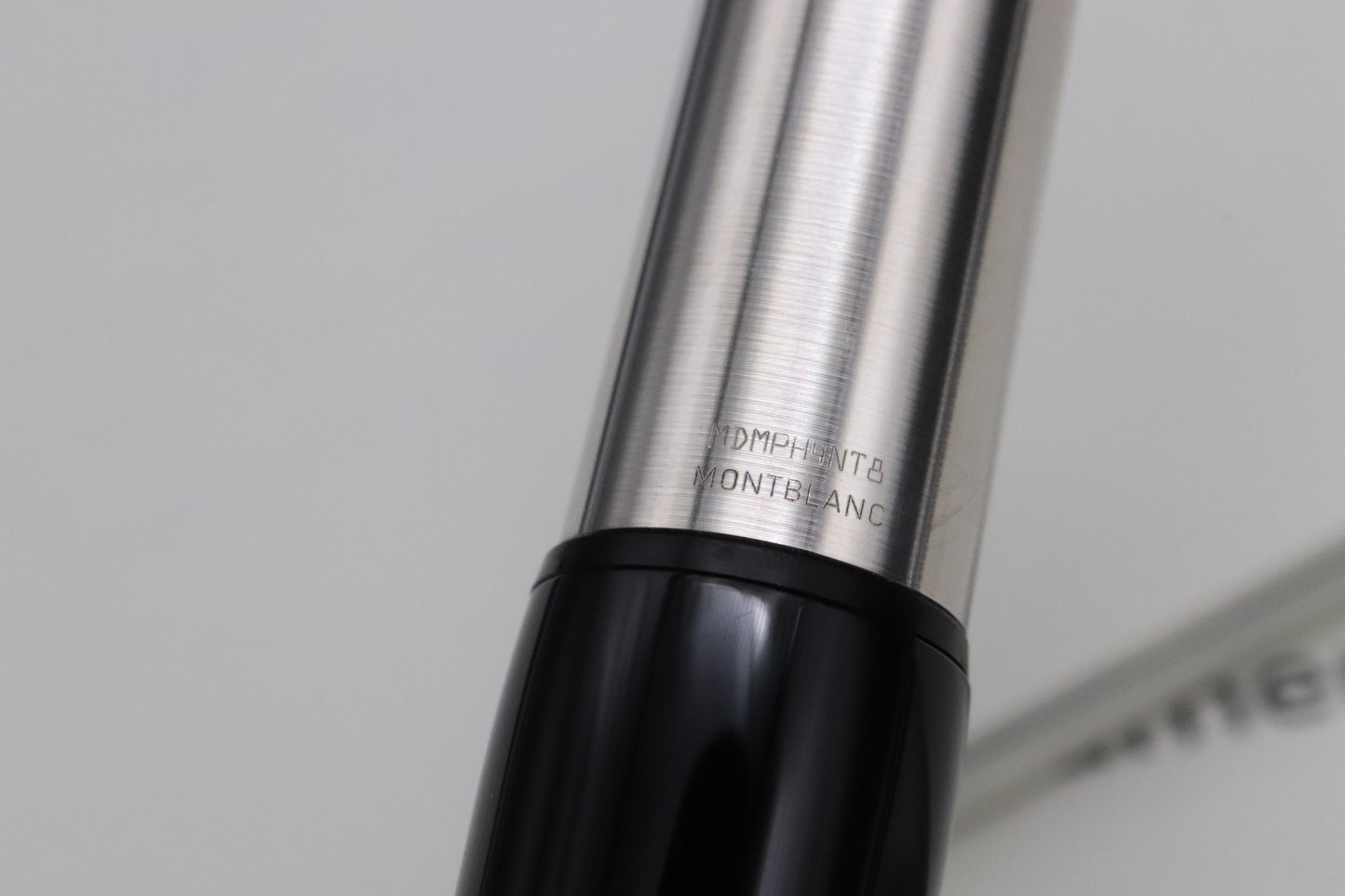 Montblanc Heritage Rouge et Noir Baby Black Resin Fountain Pen