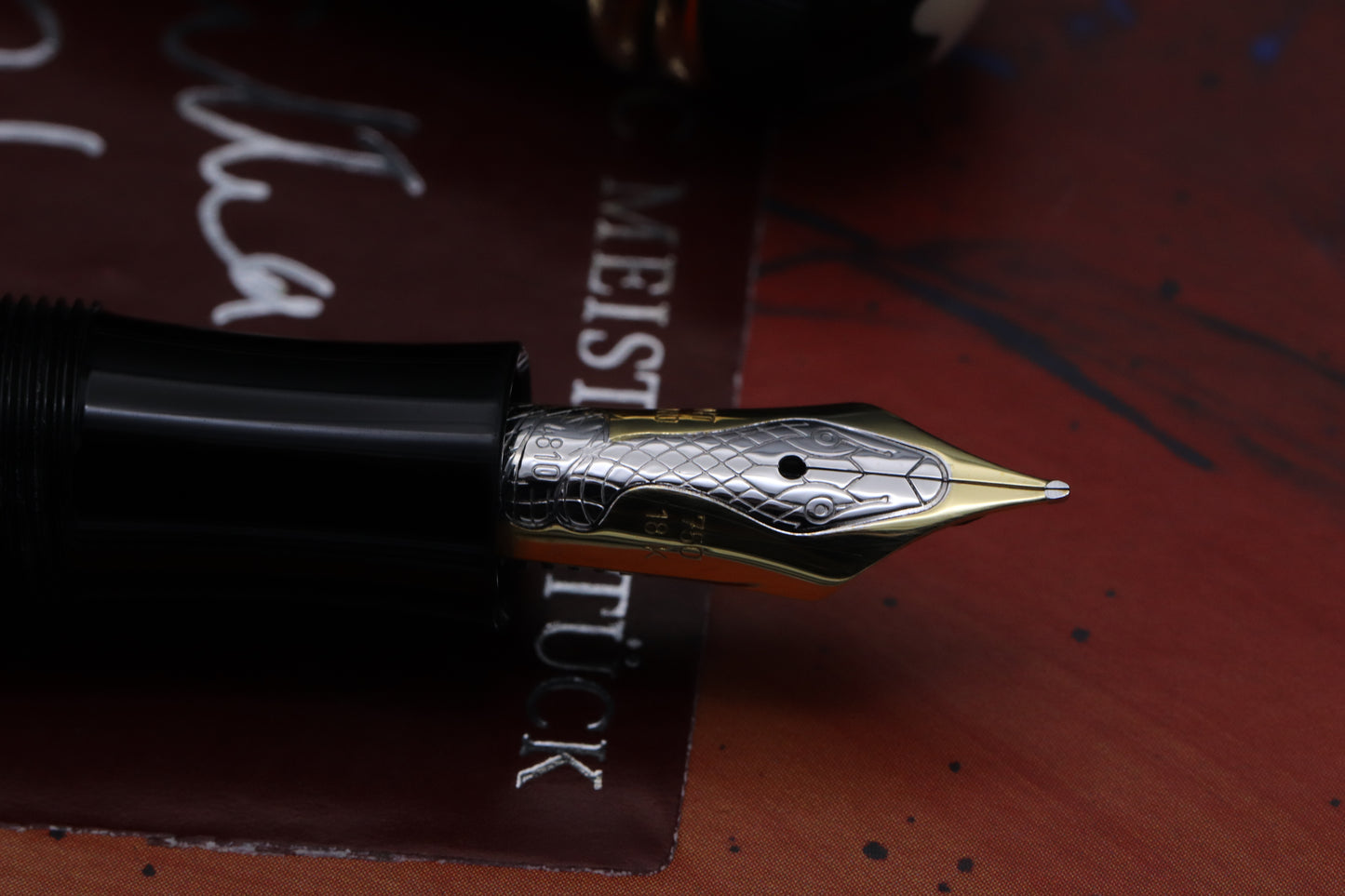 Montblanc Writers Edition Agatha Christie Vermeil Fountain Pen