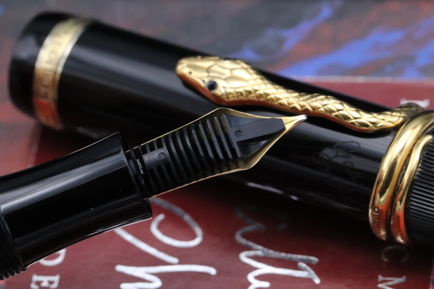Montblanc Writers Edition Agatha Christie Vermeil Fountain Pen