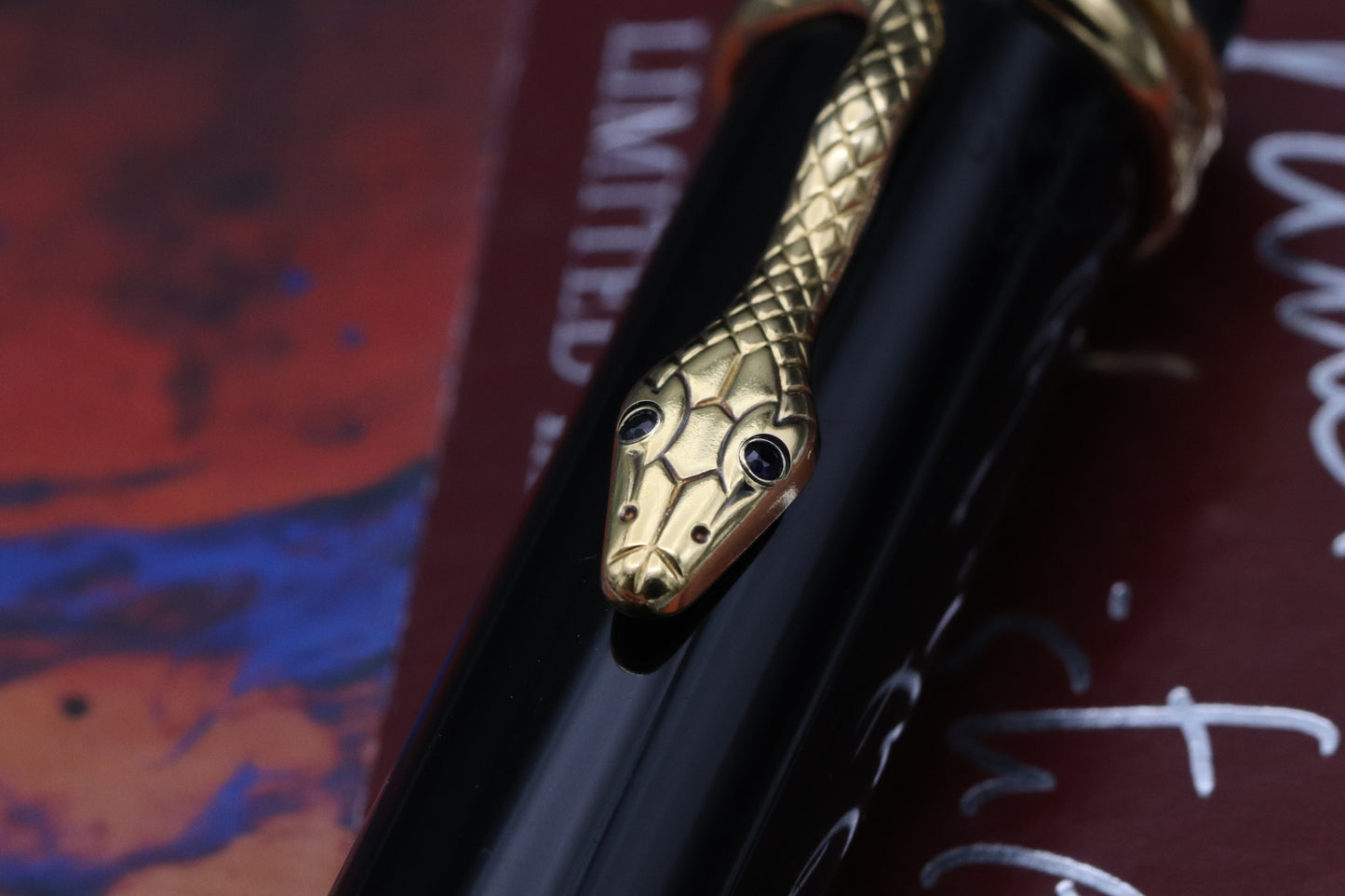 Montblanc Writers Edition Agatha Christie Vermeil Fountain Pen