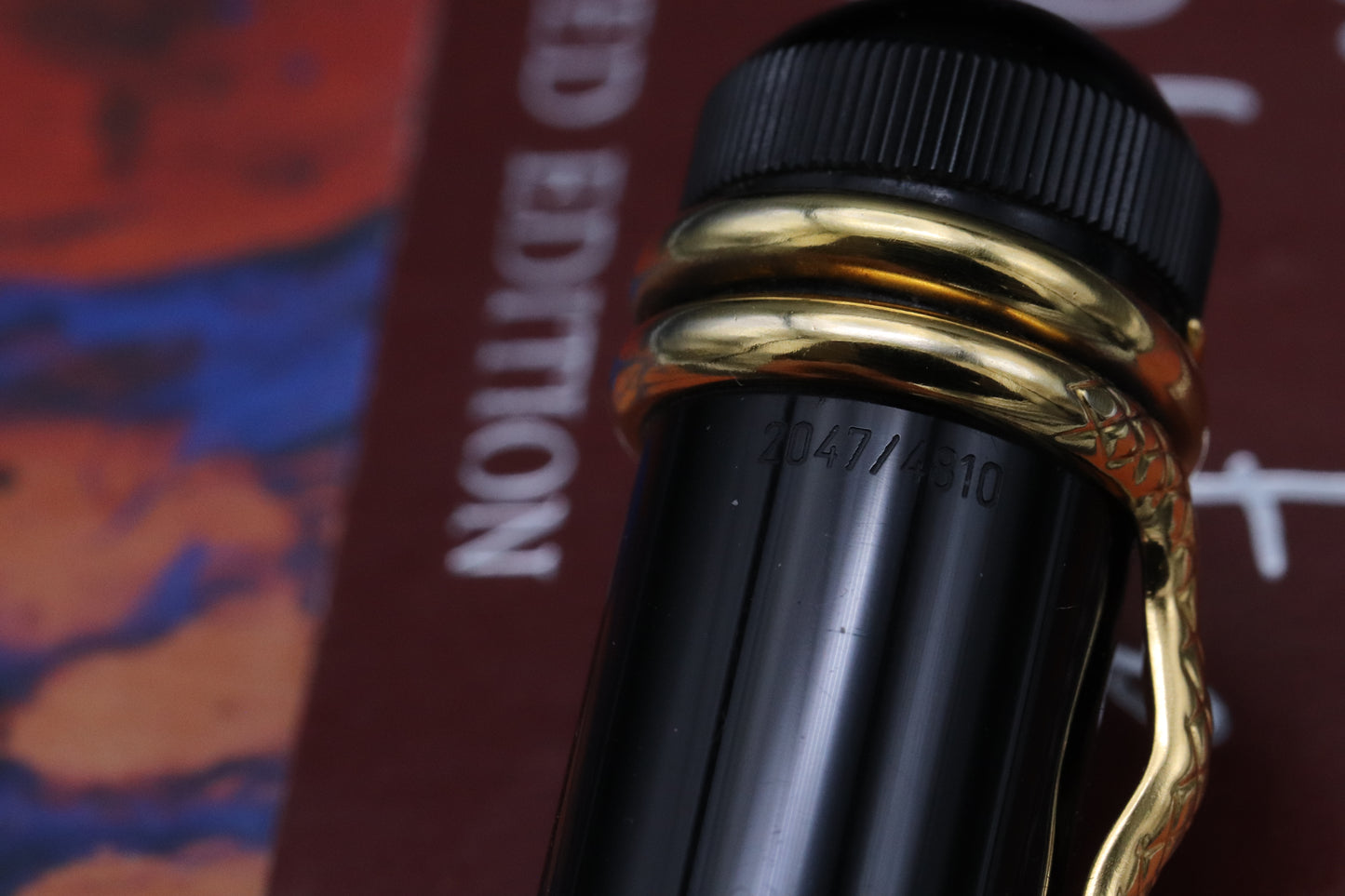 Montblanc Writers Edition Agatha Christie Vermeil Fountain Pen