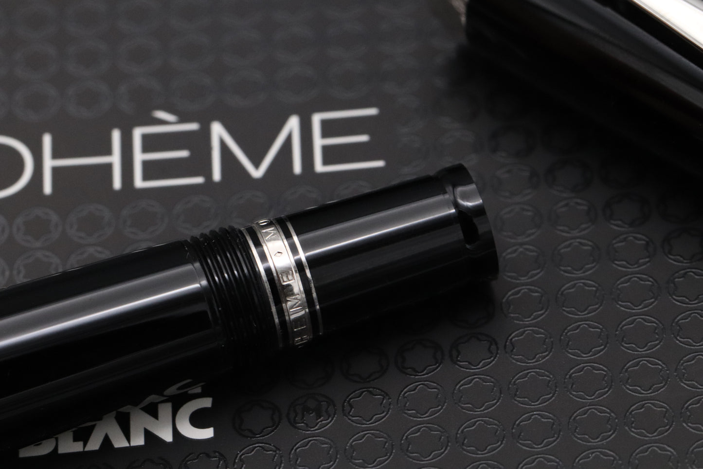 Montblanc Boheme Noir Fountain Pen - Fine Nib