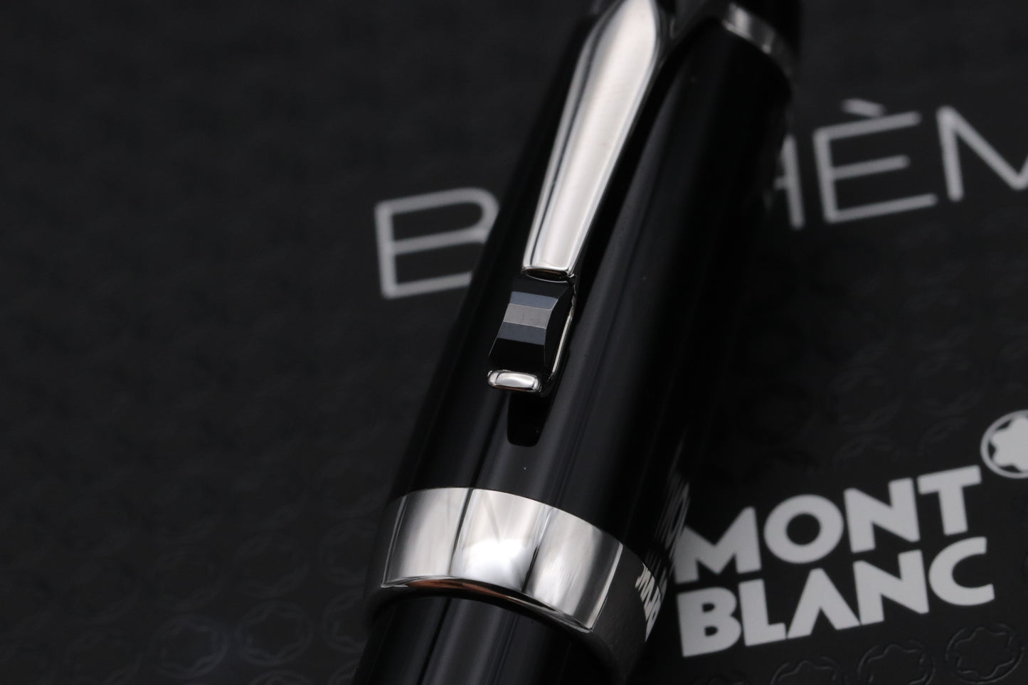 Montblanc Boheme Noir Fountain Pen - Fine Nib