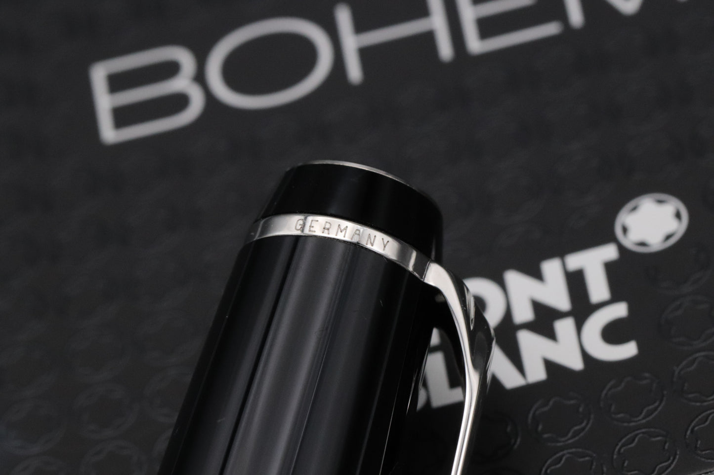 Montblanc Boheme Noir Fountain Pen - Fine Nib