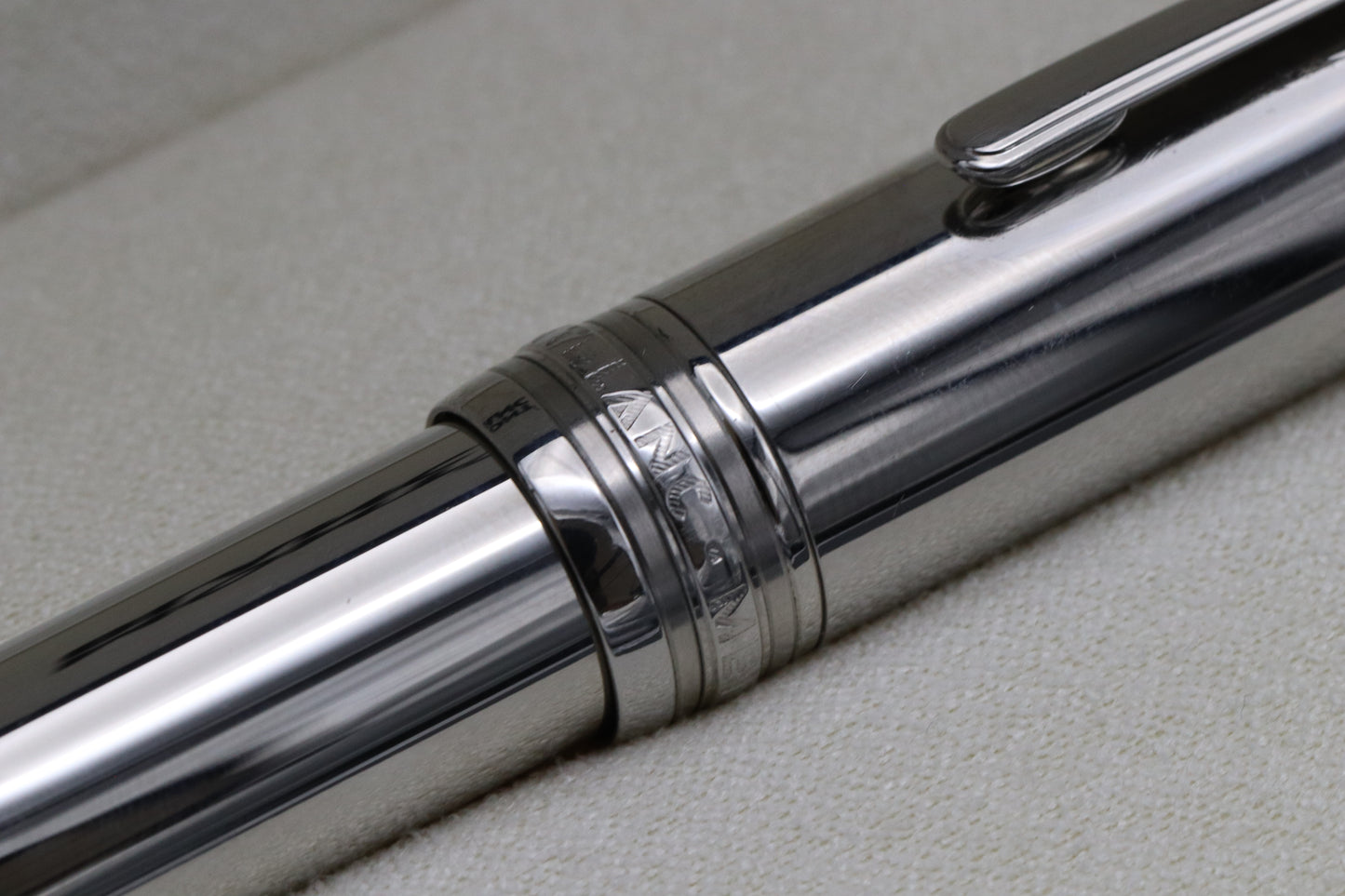 Montblanc Meisterstuck 146 LeGrand Steel Fountain Pen