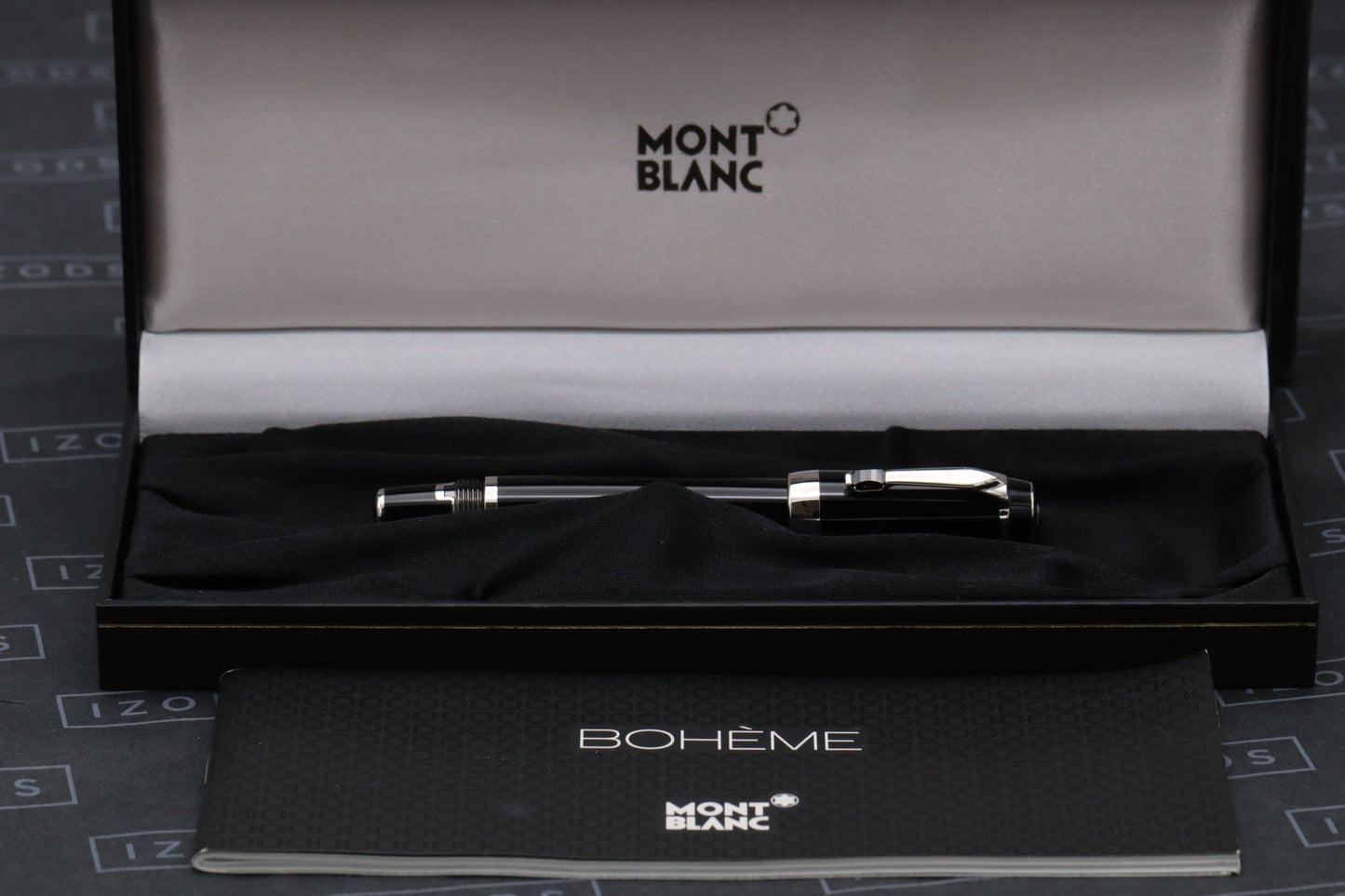 Montblanc Boheme Noir Fountain Pen - Fine Nib