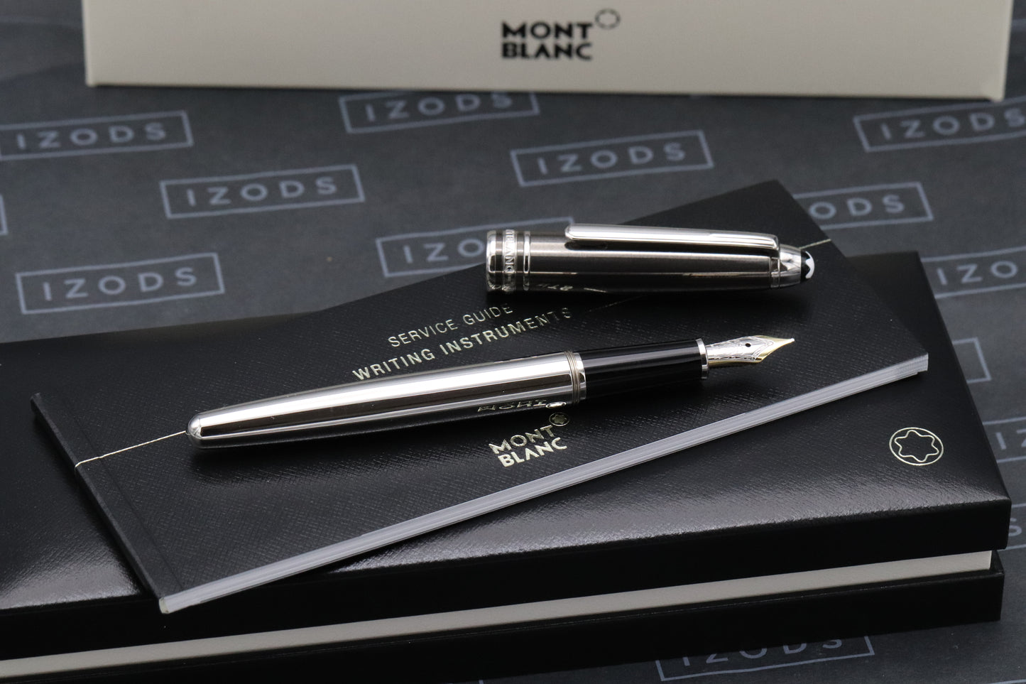 Montblanc Meisterstuck 144 Classique Hematite Solitaire Fountain Pen - UNUSED