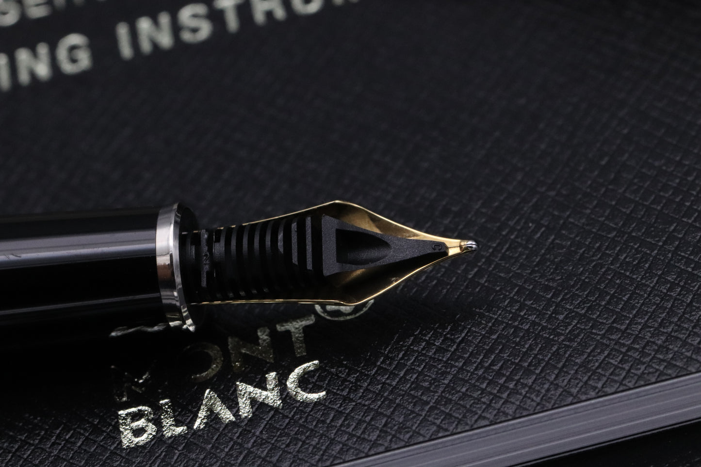Montblanc Meisterstuck 144 Classique Hematite Solitaire Fountain Pen - UNUSED