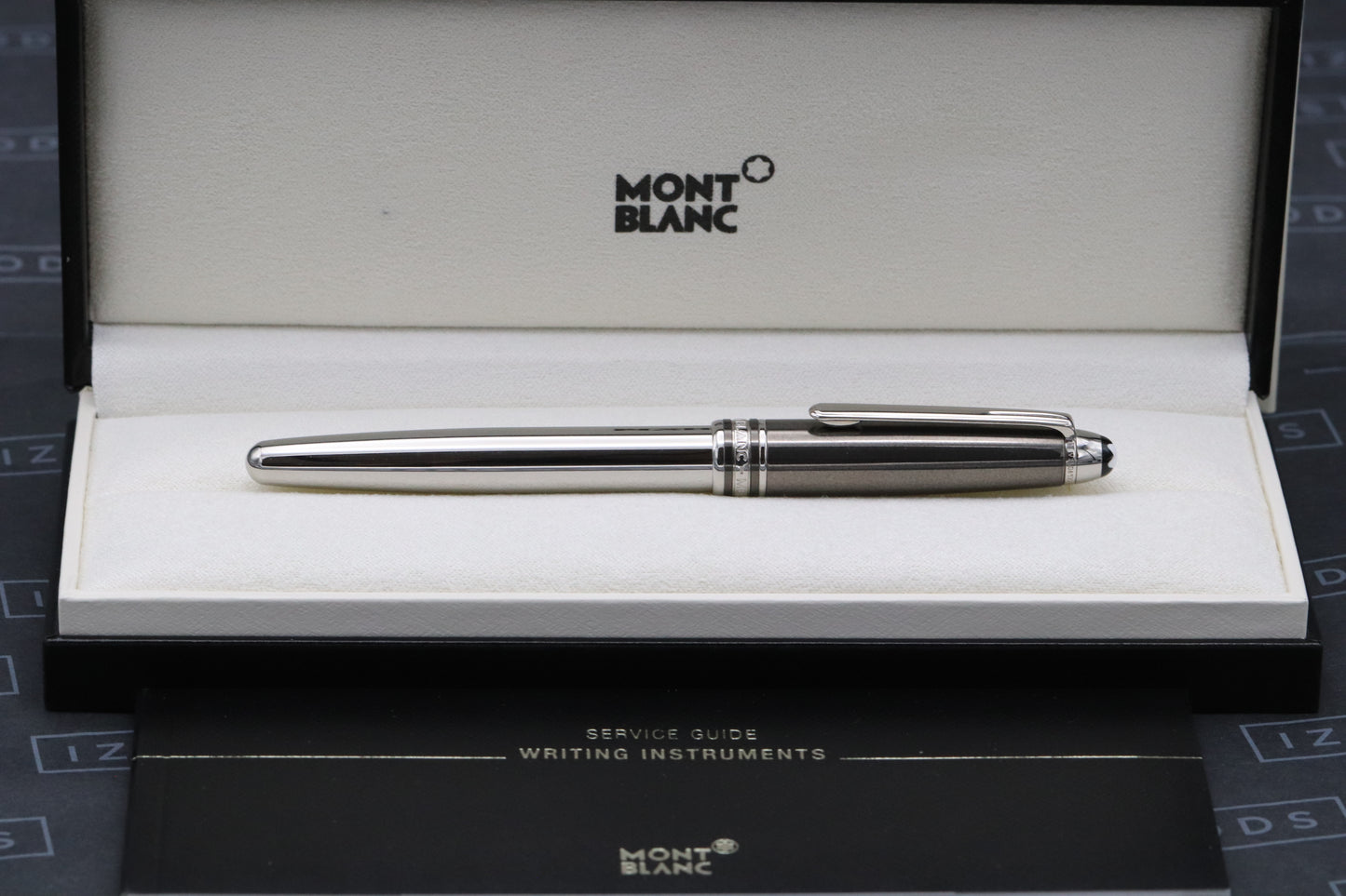 Montblanc Meisterstuck 144 Classique Hematite Solitaire Fountain Pen - UNUSED