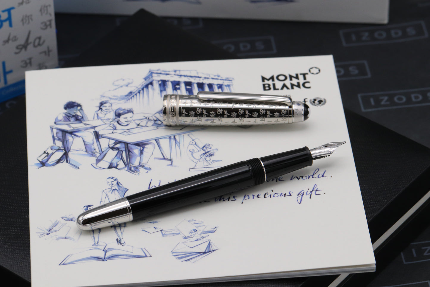 Montblanc Meisterstuck Classique UNICEF Doue Fountain Pen and Ink - UNUSED