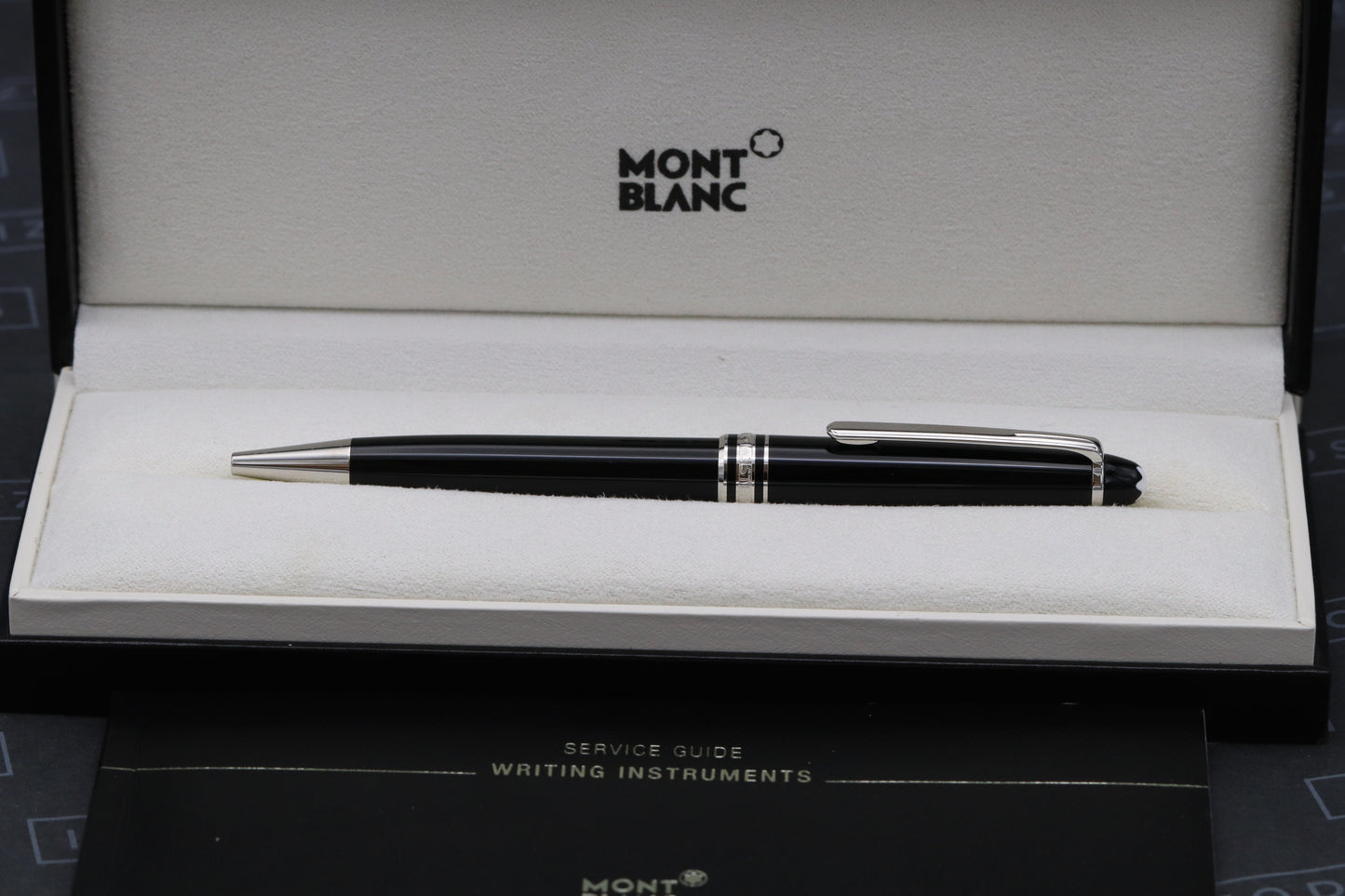 Montblanc Meisterstück 164 Classique Platinum-Coated Ballpoint Pen - UNUSED