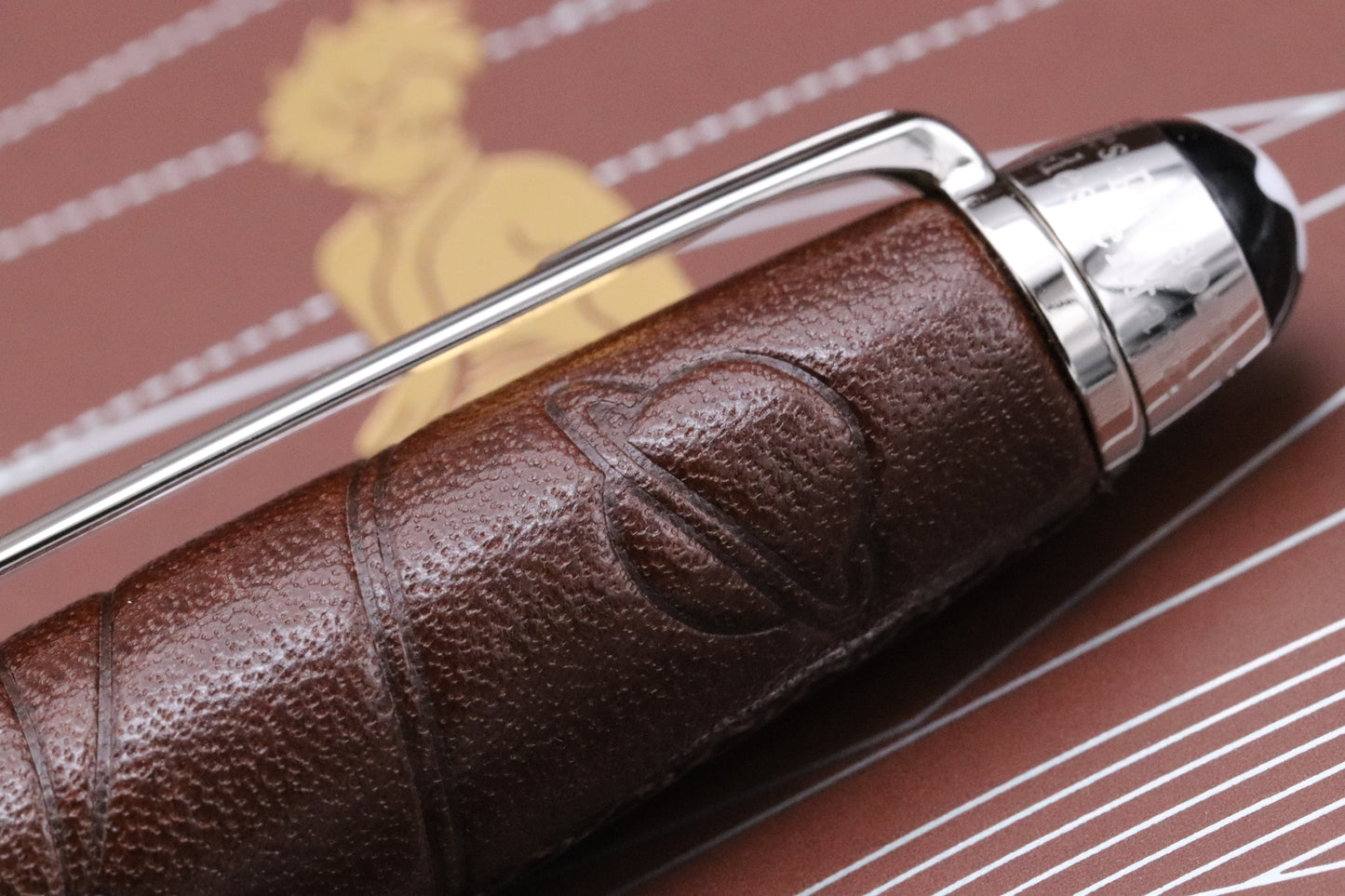 Montblanc Meisterstuck Midsize Solitaire Le Petit Prince Aviator Doue Ballpoint Pen - UNUSED