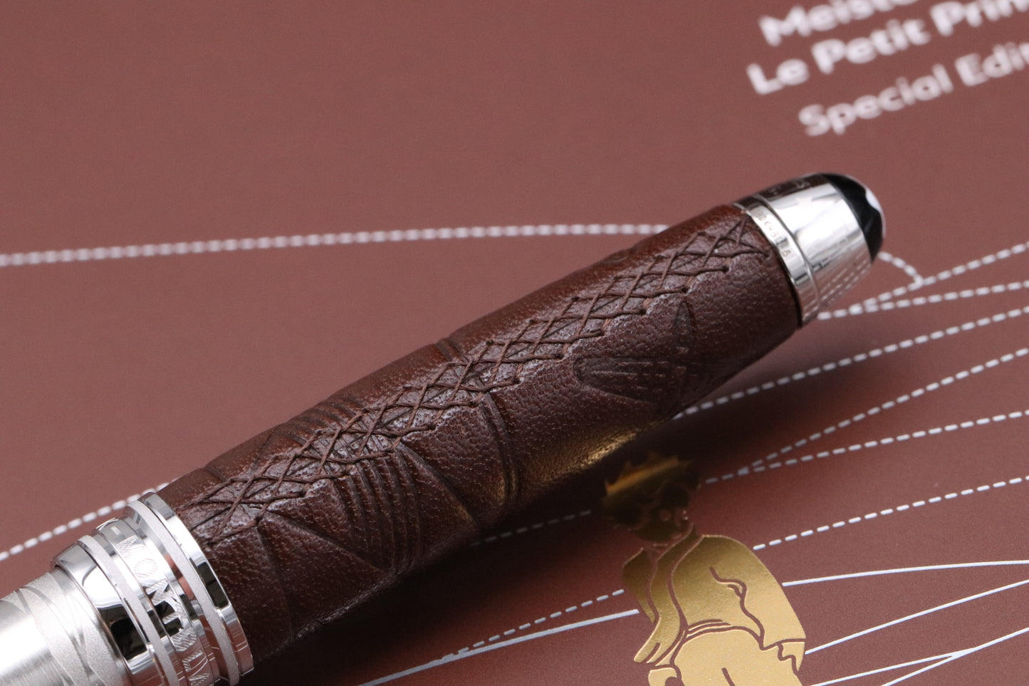 Montblanc Meisterstuck Midsize Solitaire Le Petit Prince Aviator Doue Ballpoint Pen - UNUSED