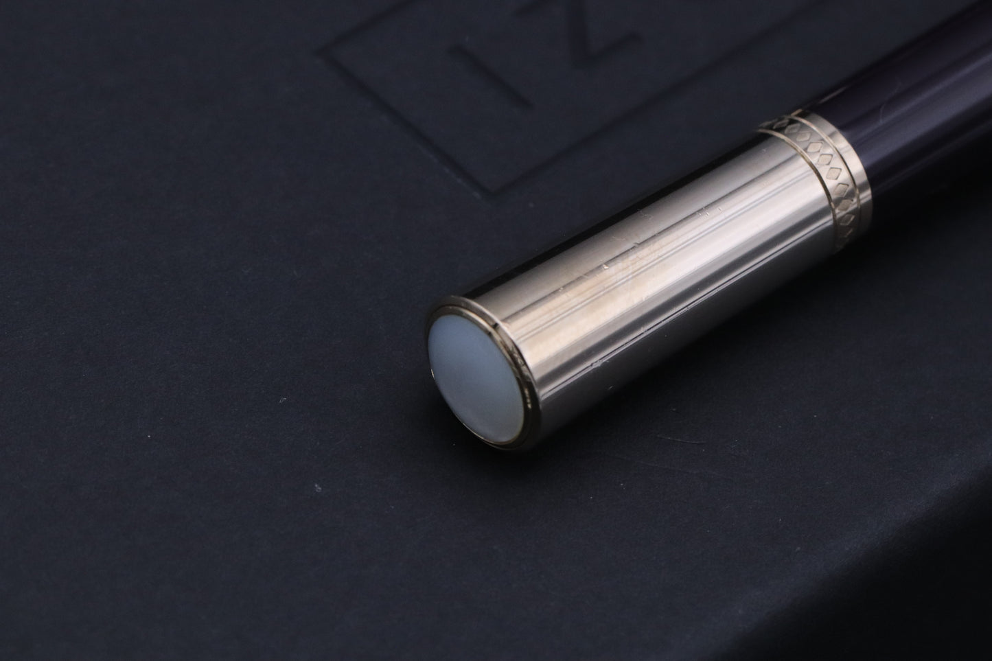 Montblanc Princesse Grace de Monaco Purple Rollerball / Fineliner Pen