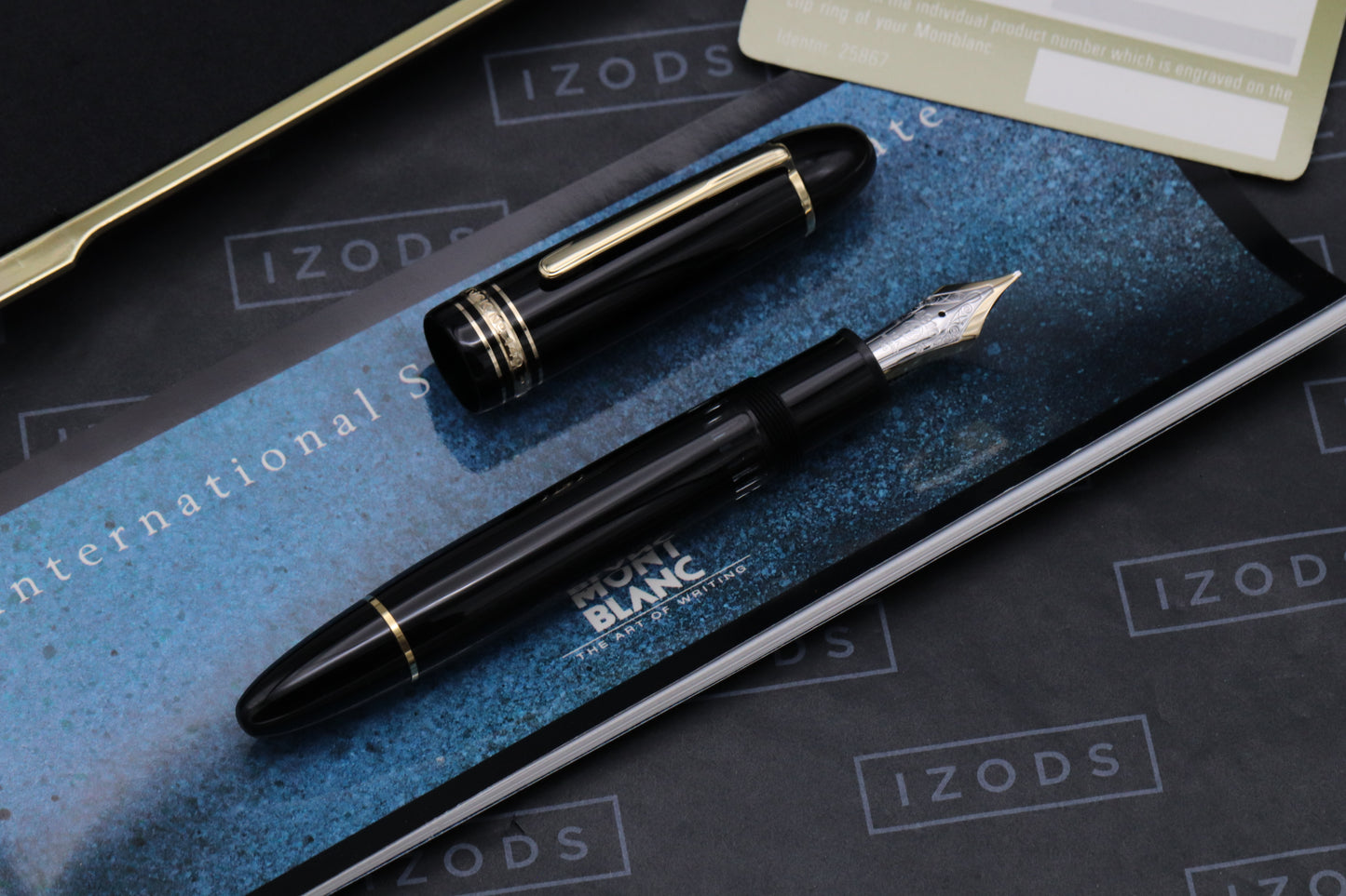 Montblanc Meisterstuck 149 Gold-Coated Fountain Pen - 1985-91 - Broad Nib