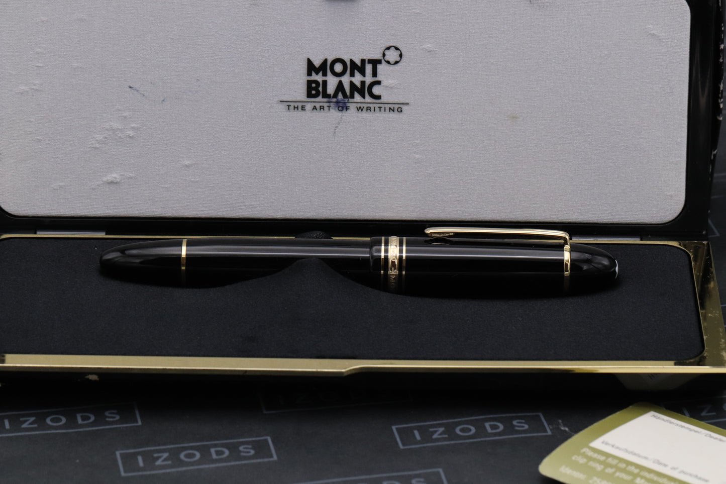 Montblanc Meisterstuck 149 Gold-Coated Fountain Pen - 1985-91 - Broad Nib