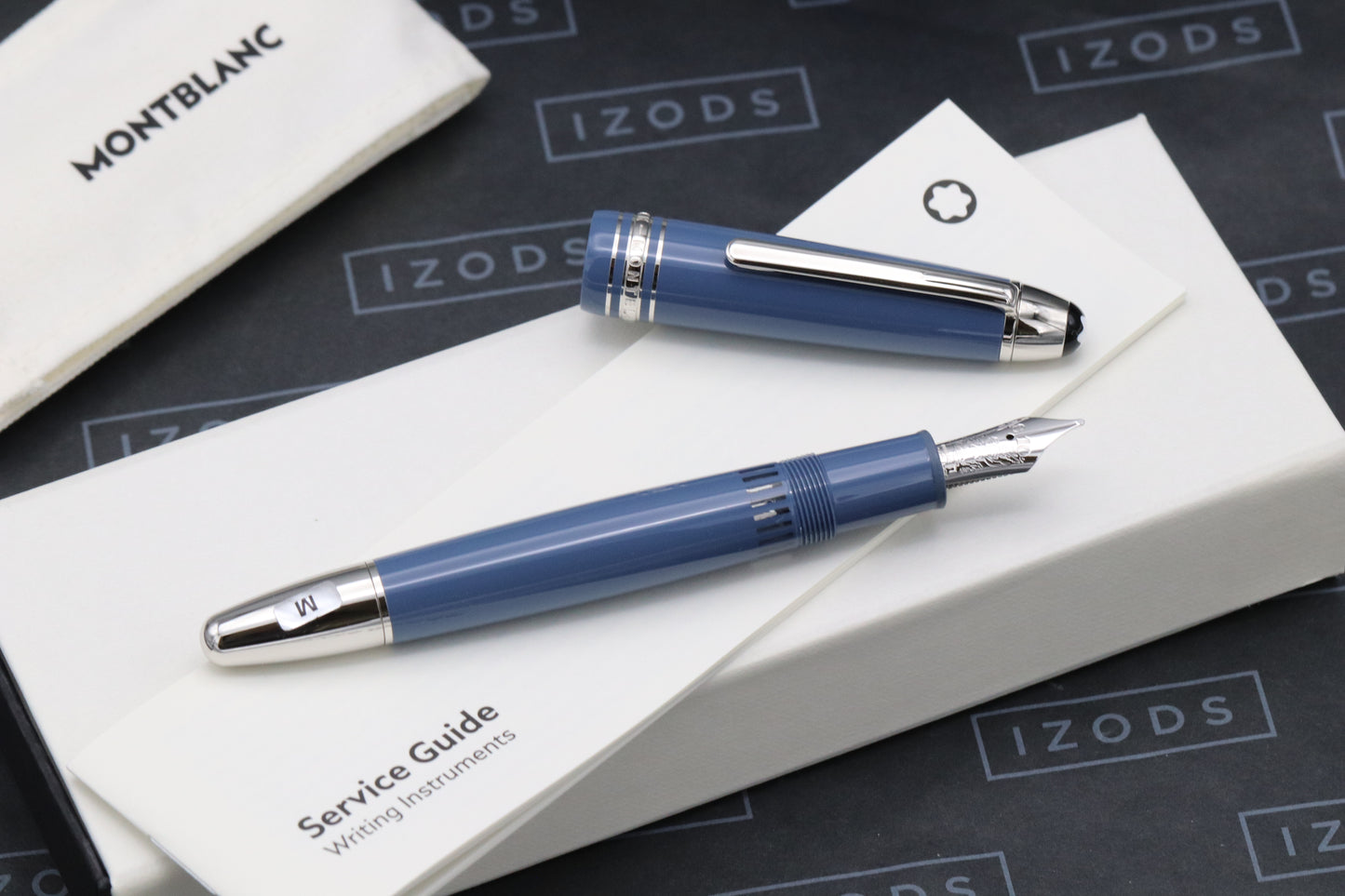 Montblanc Meisterstuck 146 LeGrand Glacier Fountain Pen - INKED ONCE