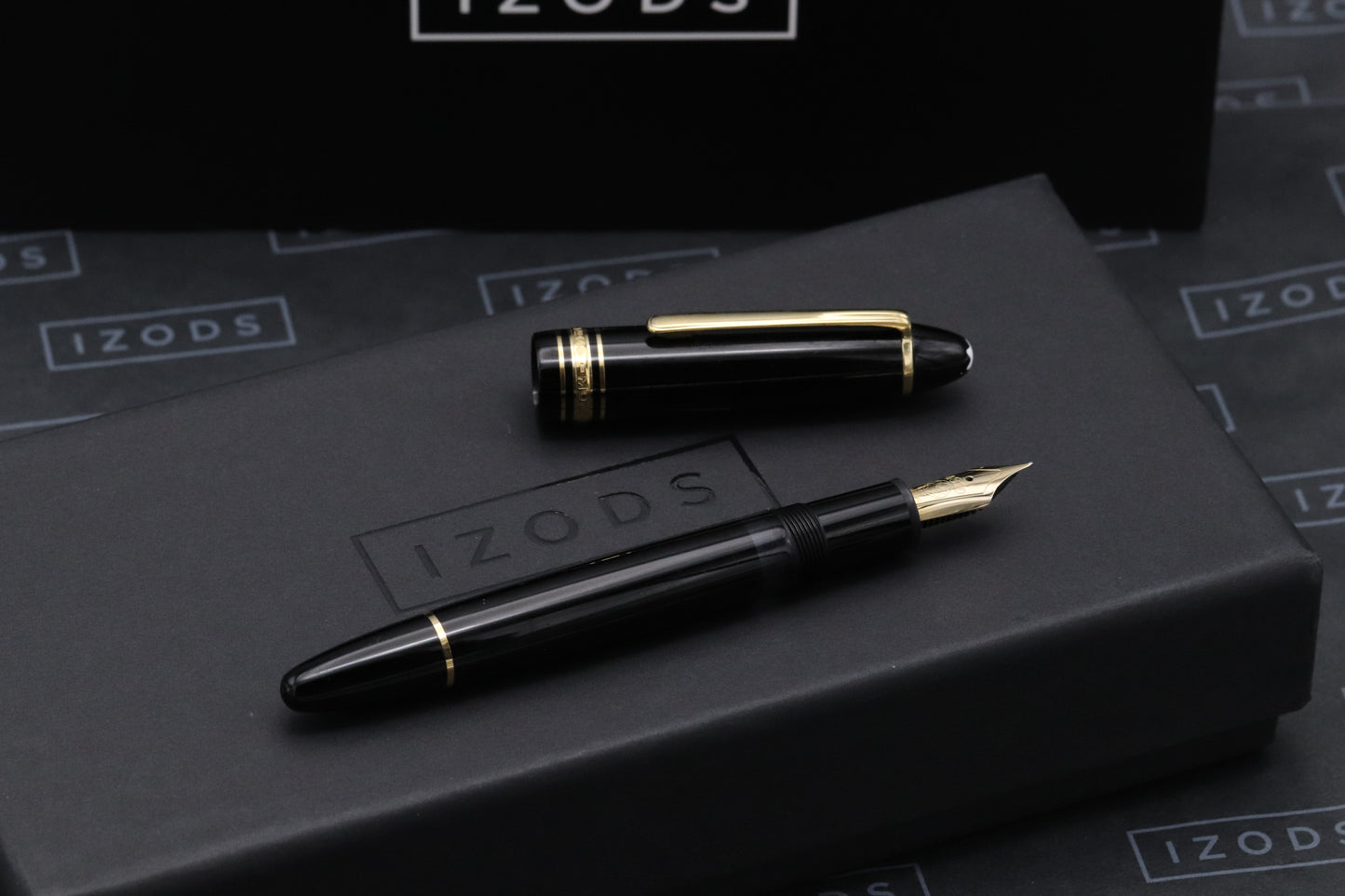 Montblanc Meisterstuck 146 LeGrand Gold Coated Fountain Pen - Fine Monotone Nib