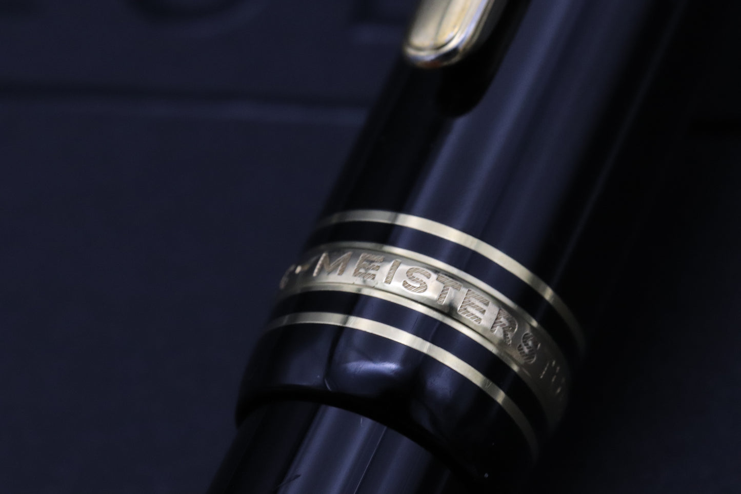Montblanc Meisterstuck 146 LeGrand Gold Coated Fountain Pen - OB Monotone Nib