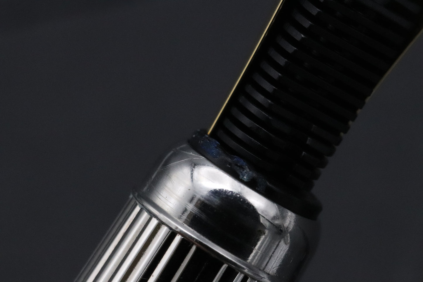 Cartier Louis Cartier Black Godron Fountain Pen