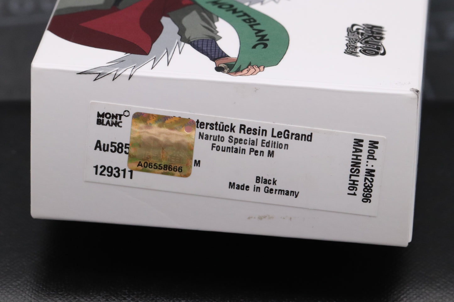 Montblanc x Naruto Meisterstuck LeGrand Fountain Pen - NEVER INKED