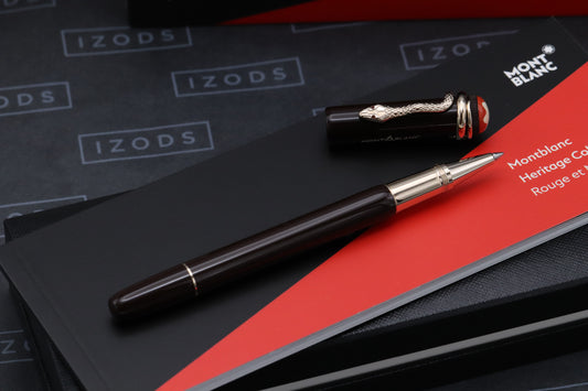 Montblanc Heritage Rouge et Noir Tropic Brown SE Rollerball Pen - UNUSED
