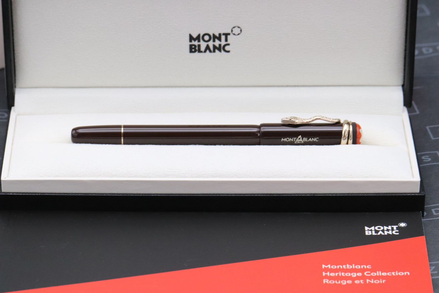 Montblanc Heritage Rouge et Noir Tropic Brown SE Rollerball Pen - UNUSED