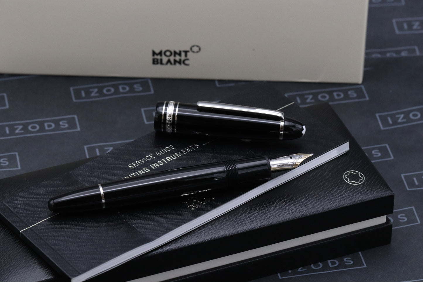 Montblanc Meisterstuck 146 LeGrand Platinum-Coated Fountain Pen - Broad Nib