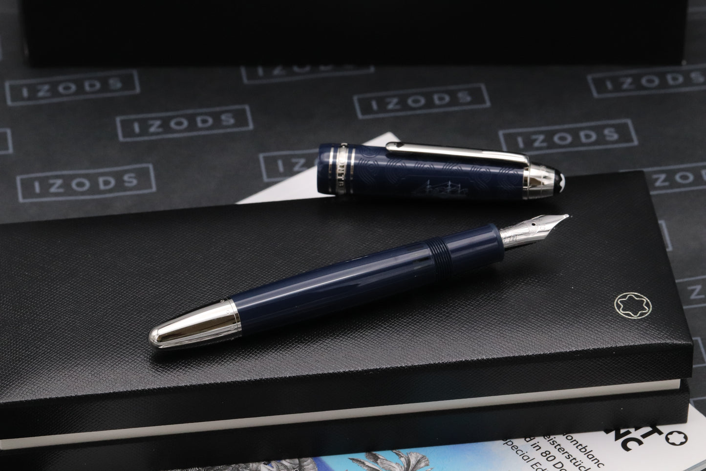 Montblanc Meisterstuck LeGrand Around The World in 80 Days Fountain Pen - B Nib