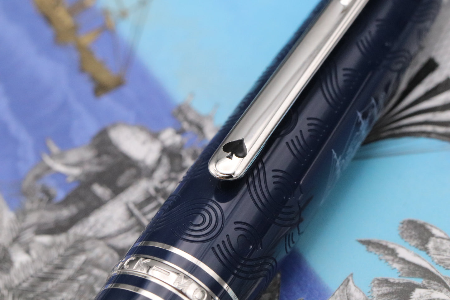 Montblanc Meisterstuck LeGrand Around The World in 80 Days Fountain Pen - B Nib