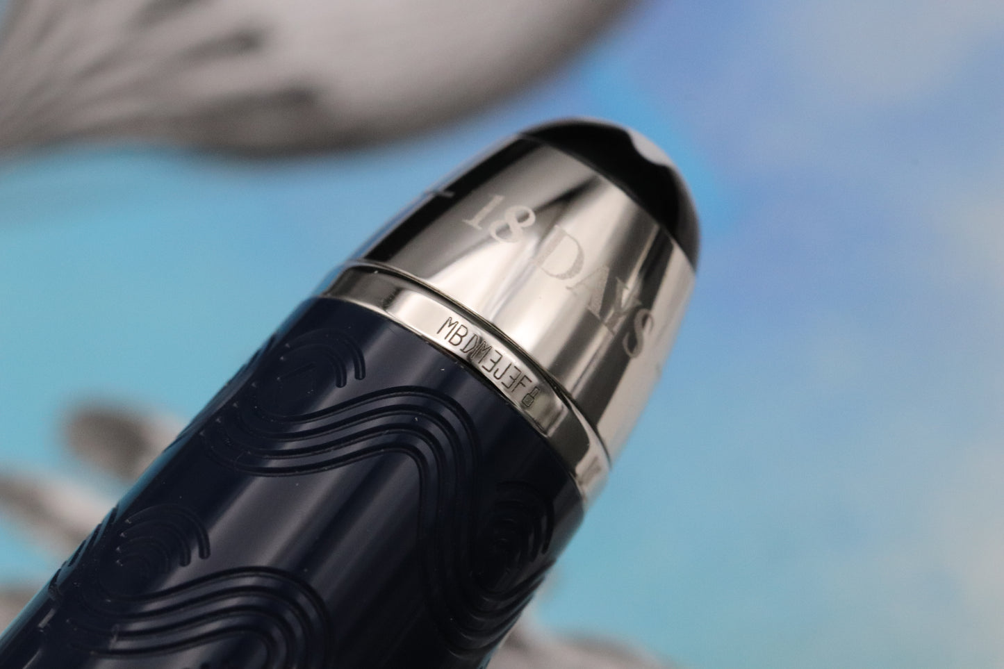 Montblanc Meisterstuck LeGrand Around The World in 80 Days Fountain Pen - B Nib