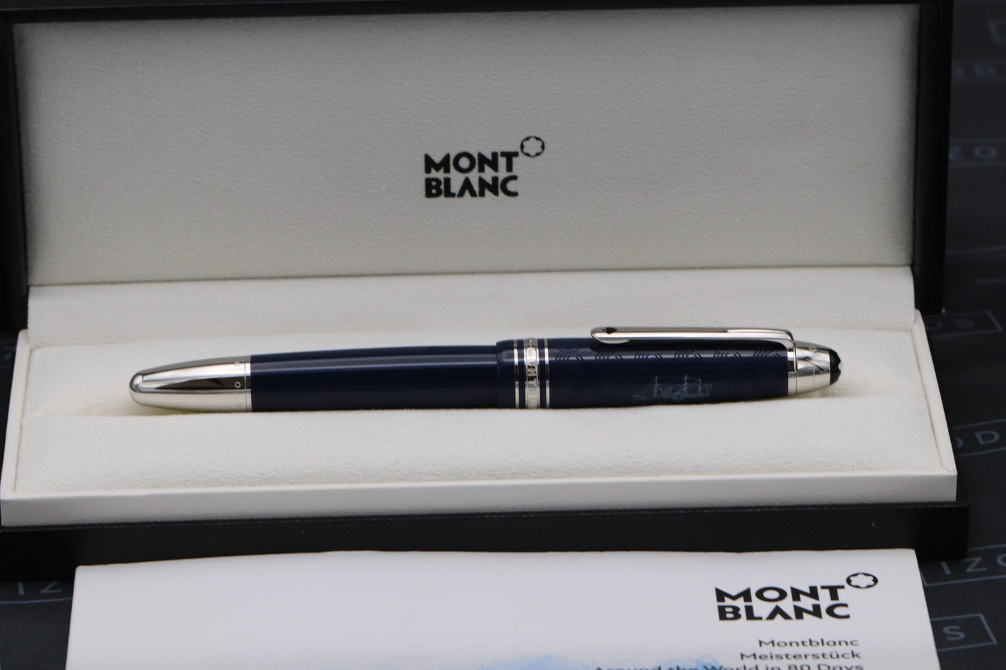 Montblanc Meisterstuck LeGrand Around The World in 80 Days Fountain Pen - B Nib