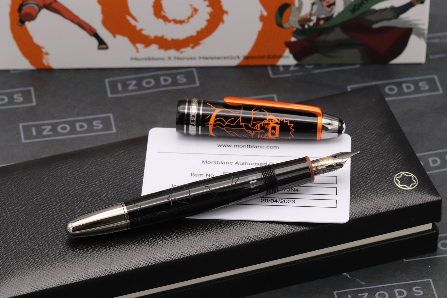 Montblanc x Naruto Meisterstuck LeGrand Special Edition Fountain Pen