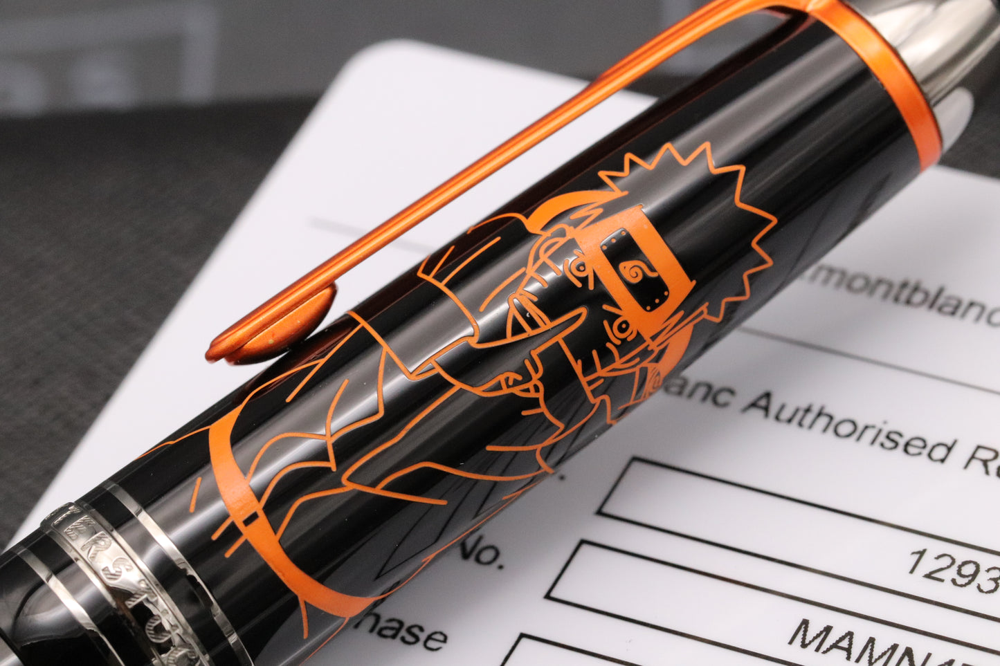 Montblanc x Naruto Meisterstuck LeGrand Special Edition Fountain Pen