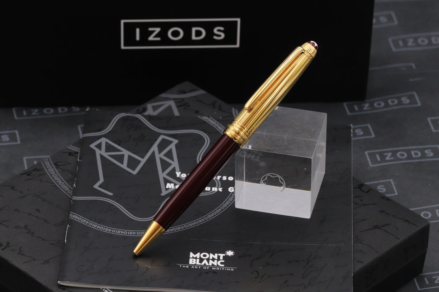 Montblanc Meisterstuck 164 Classique Bordeaux Vermeil Ballpoint Pen - UNUSED