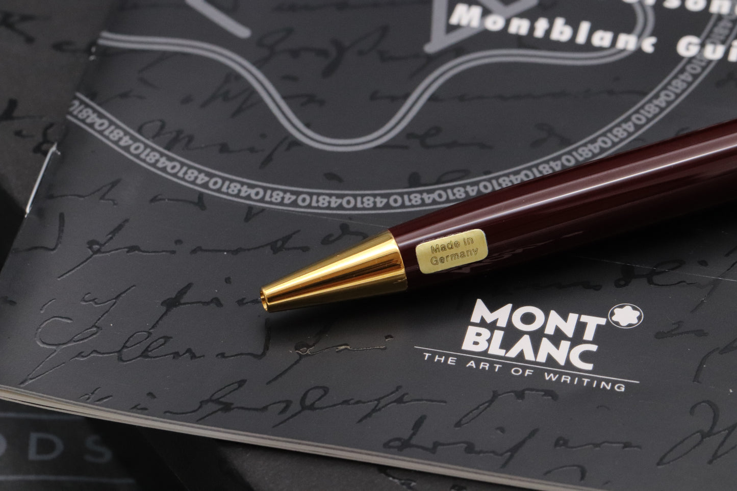 Montblanc Meisterstuck 164 Classique Bordeaux Vermeil Ballpoint Pen - UNUSED