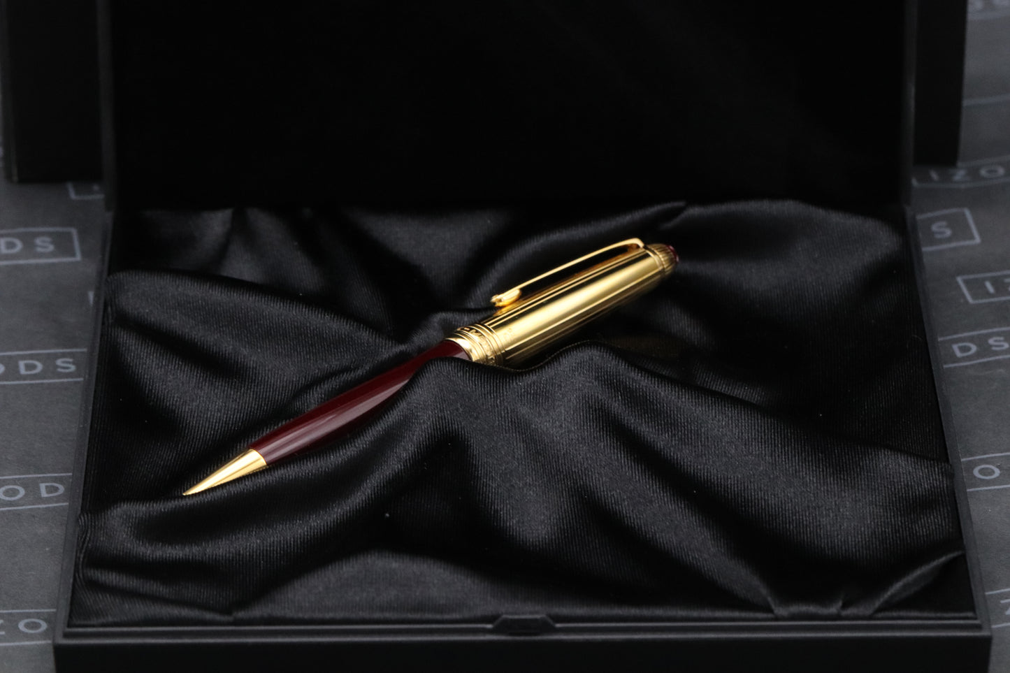 Montblanc Meisterstuck 164 Classique Bordeaux Vermeil Ballpoint Pen - UNUSED