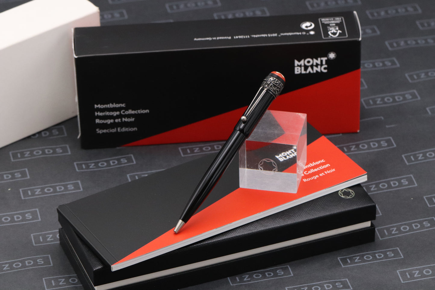 Montblanc Heritage Rouge et Noir Metamorphosis Black Ballpoint Pen - UNUSED