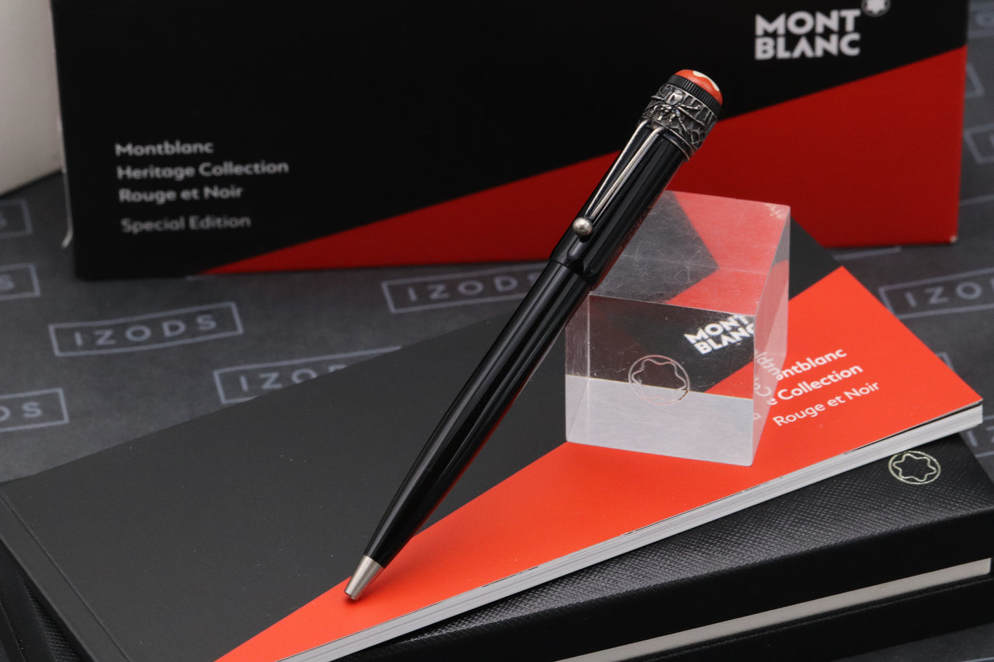 Montblanc Heritage Rouge et Noir Metamorphosis Black Ballpoint Pen - UNUSED
