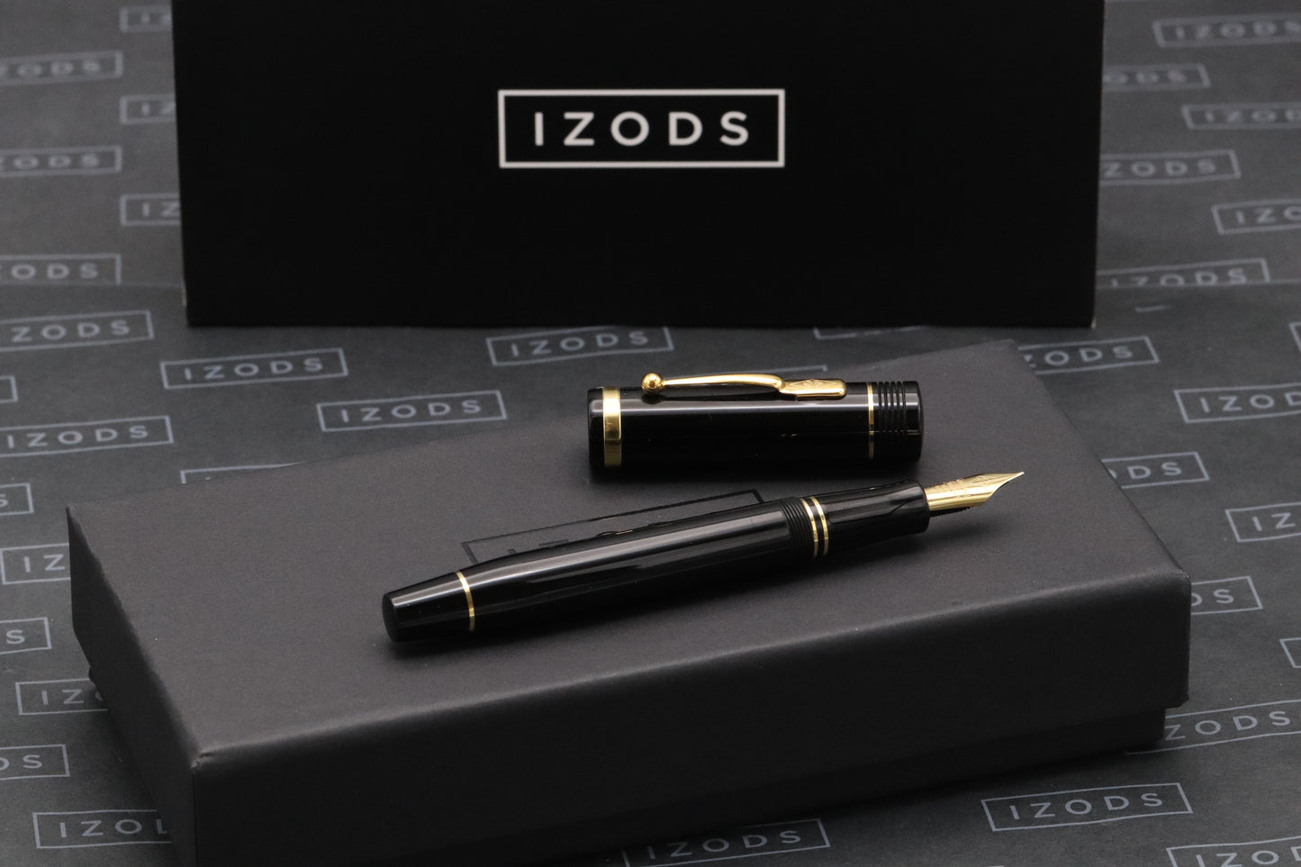Conway Stewart Churchill Black Fountain Pen