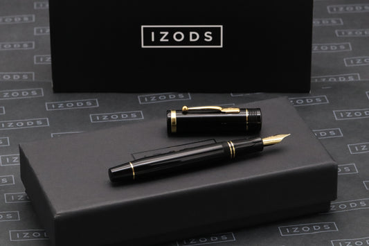 Conway Stewart Churchill Black Fountain Pen