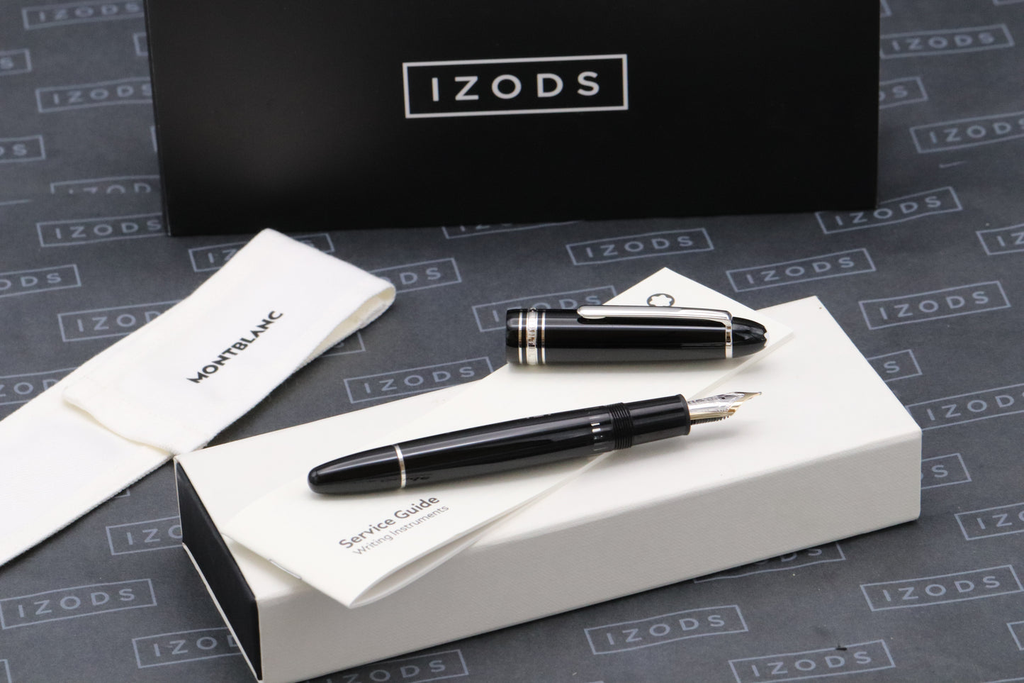 Montblanc Meisterstuck 146 LeGrand Platinum-Coated Fountain Pen - Fine Nib