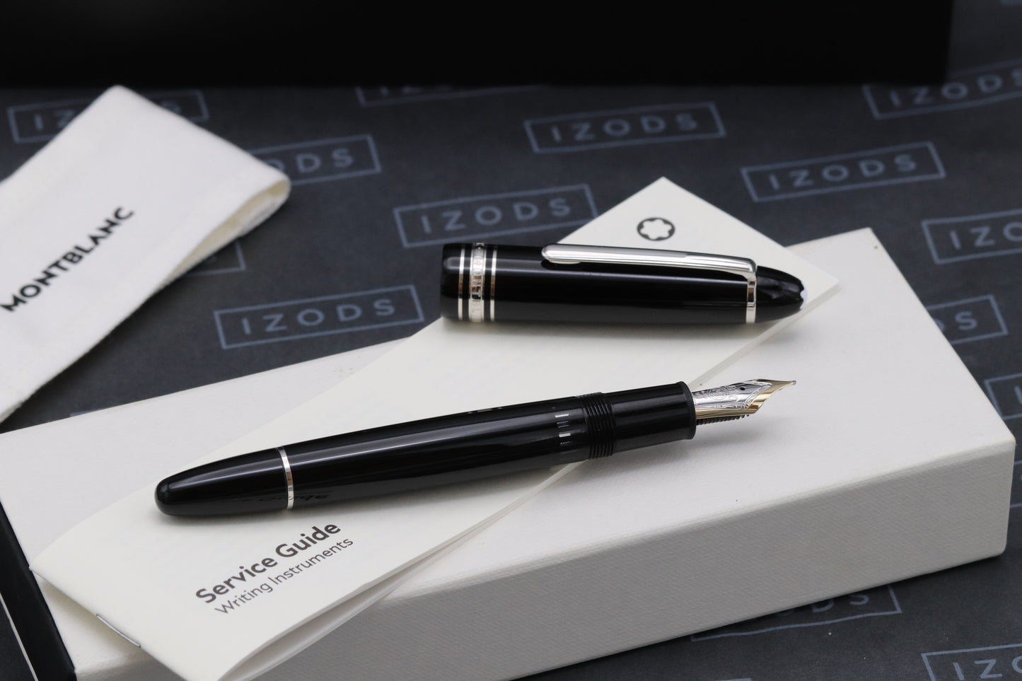 Montblanc Meisterstuck 146 LeGrand Platinum-Coated Fountain Pen - Fine Nib